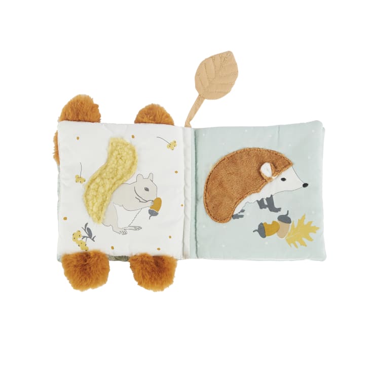 Livre Bébé 6 Mois Tissu Éveil - Livre Sensoriel Doux Pour Développement Cerveau, Couleurs & Coordination Main-Oeil