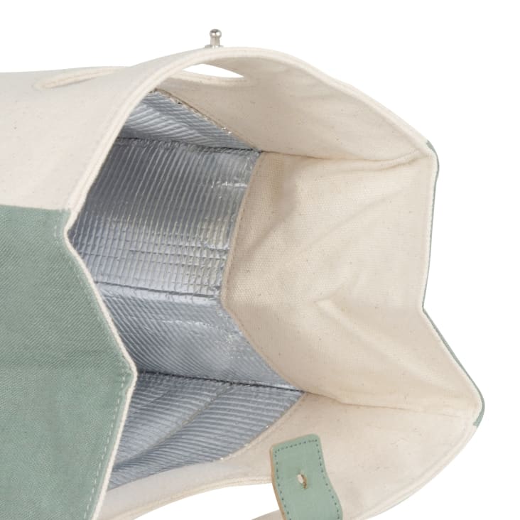 Beige lunch bag hot sale