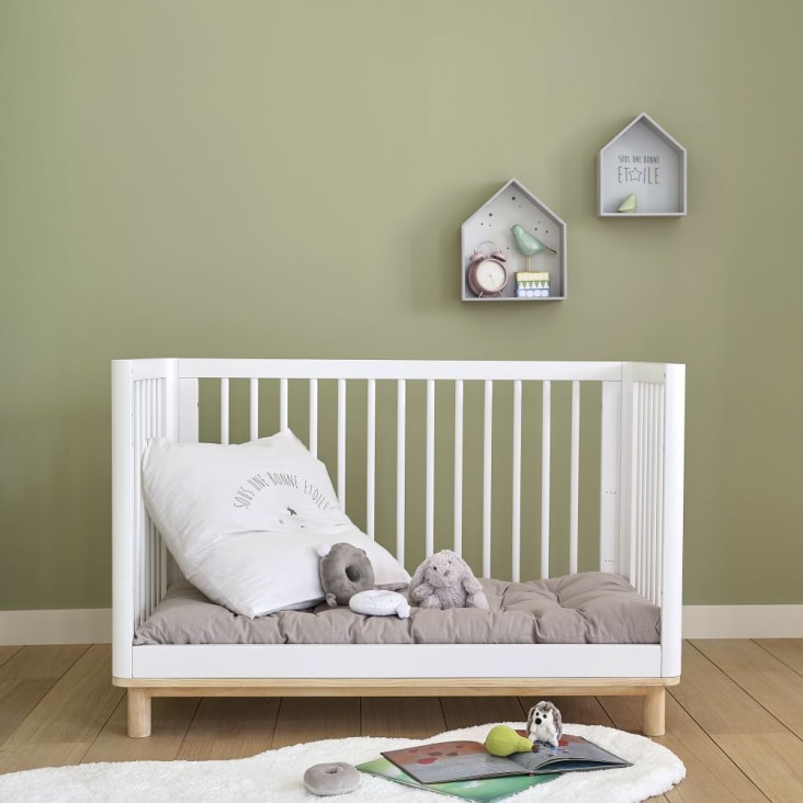 Matelas de sol pour bébé Agapita en coton bio (GOTS) multicolore 60 x 160  cm | Kave Home®