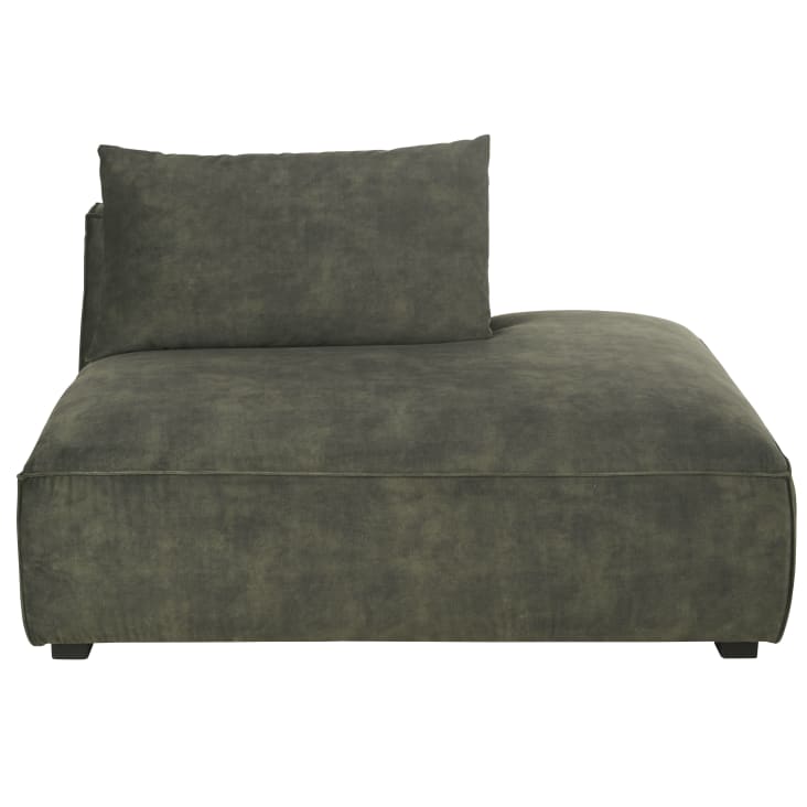 Méridienne Convertible En Très Bon état – 100% Coton – Fabriquée En France – Rouille/Bleu