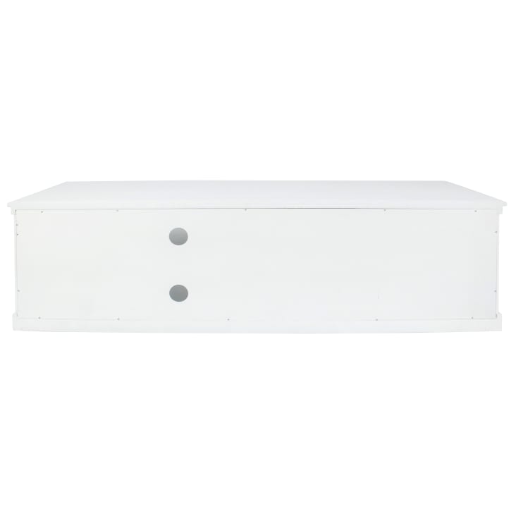 Meuble TV 2 tiroirs blanc-Newport cropped-5