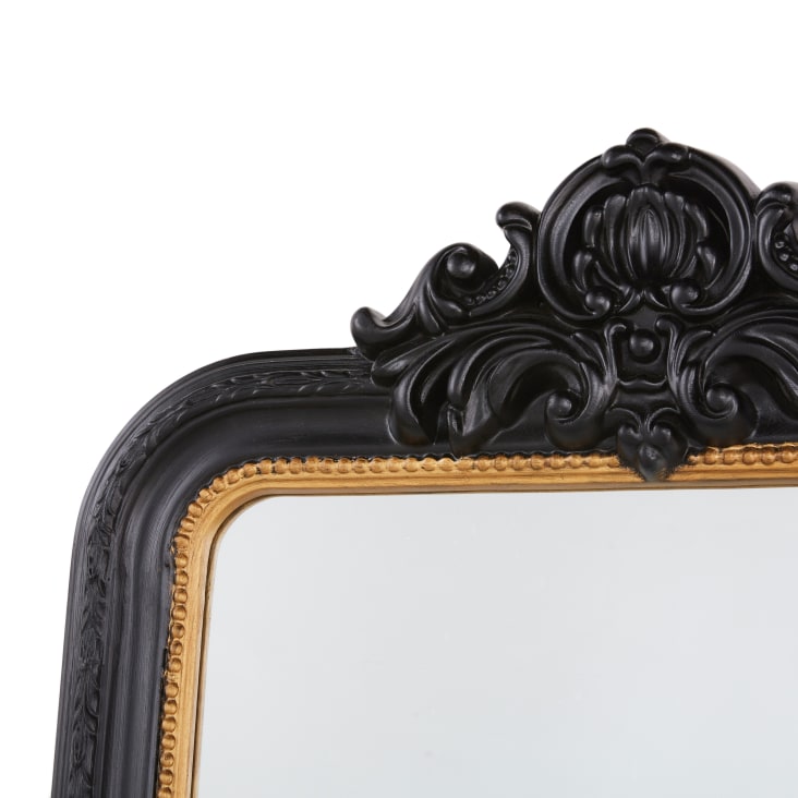 Grand Miroir Doré Maisons Du Monde - Cadre Mouluré - 97x67cm