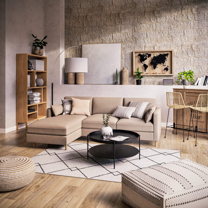 Carrello Bar In Legno Di Eucalipto - Anticato, Con Ruote, 100x44 Cm - Foto 8