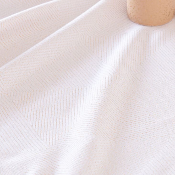 Nappe en coton et lurex 150x250-MATVEI ambiance-2