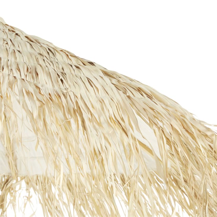 Ombrellone in abete e fibra vegetale intrecciata-Bahamas detail-4