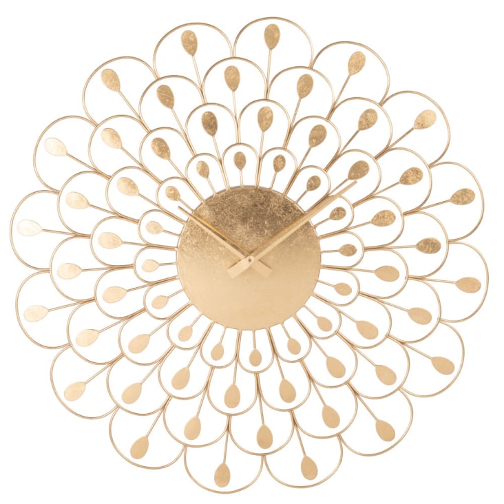 Segnaposto Floreali Wandic - 30 Supporti Rotondi In Metallo Dorato, Per Matrimoni, Feste, Decorazioni - Foto 3