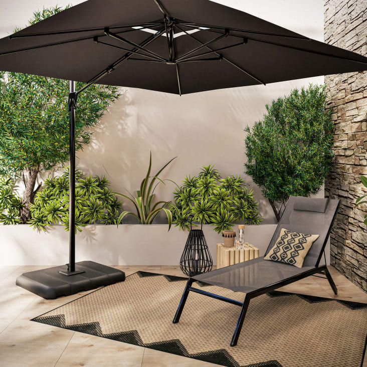 SOLLAR - Housse de jardin pour chaise longue extérieur inclinable