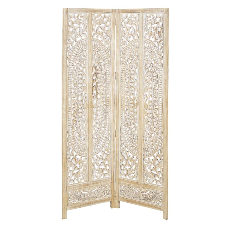 Paravento 3 Pannelli Marrone 150x180 cm