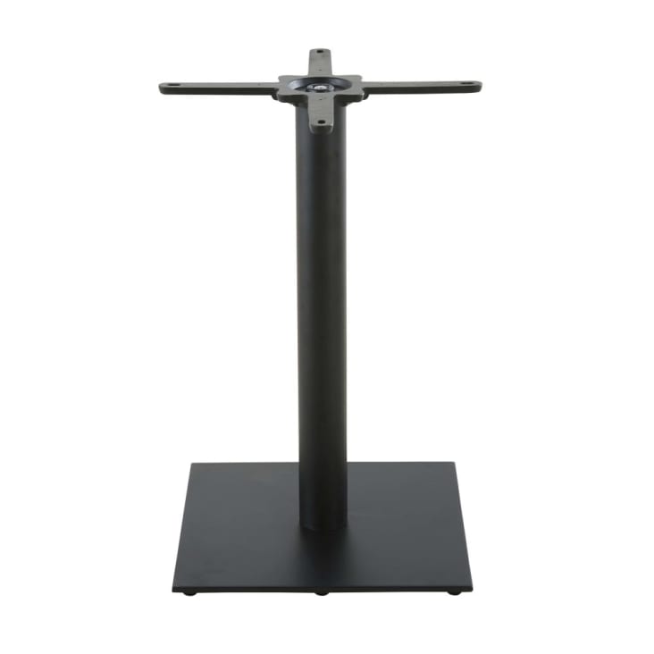 Pata de mesa profesional cuadrada de metal negro A.73-Element Business