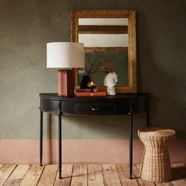 Peón de ajedrez de porcelana blanca Alt. 25 cm Malcolm | Maisons du Monde