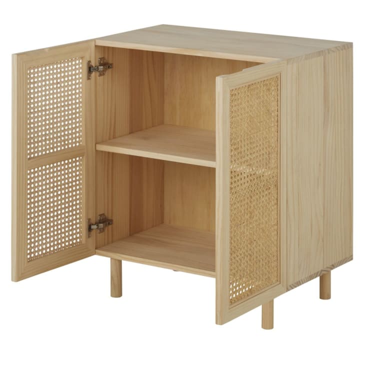 Petit meuble Armoire de rangement Armoire de plancher en bois avec