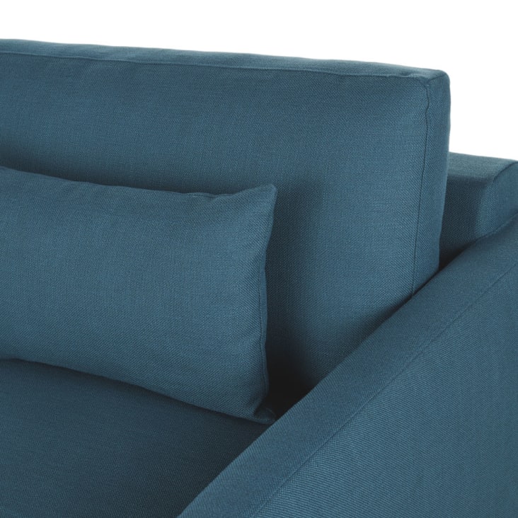 Vergevingsgezind Sturen Onbemand Petrolblauwe slaapfauteuil voor professioneel gebruik, matras van 12 cm |  Maisons du Monde