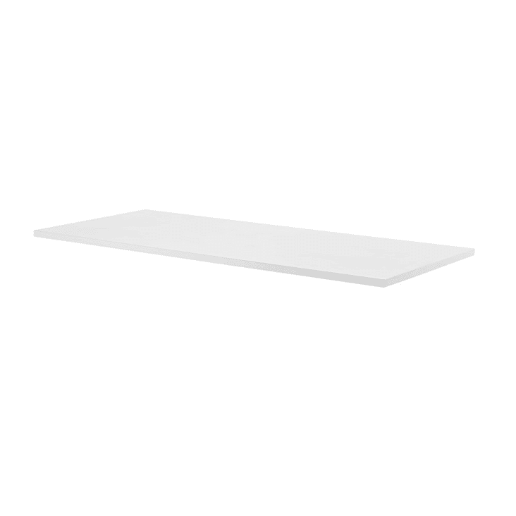 Piano per scrivania bianco, L.150 cm-Mika cropped-5