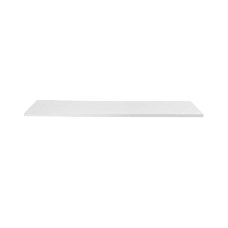 Piano per scrivania bianco, L.150 cm-Mika