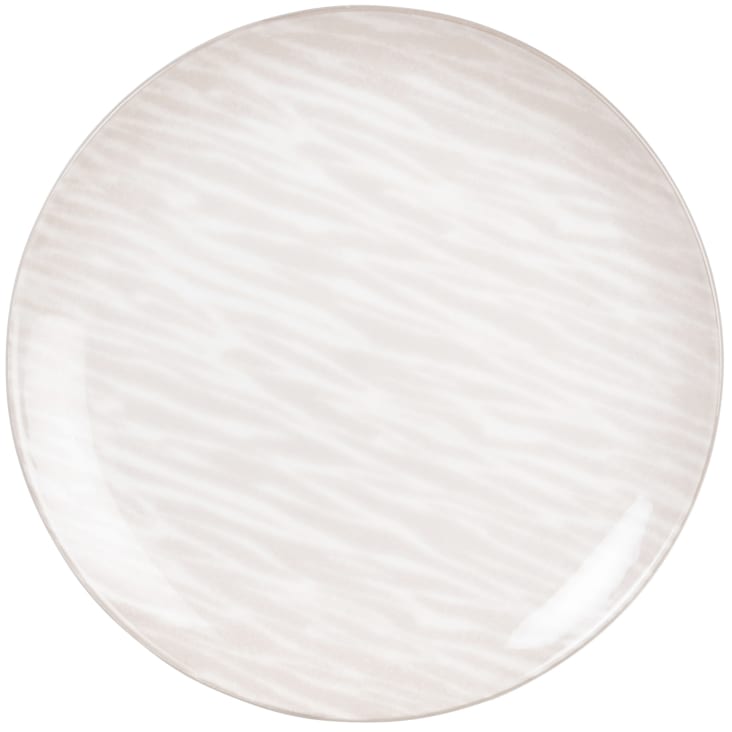 Piatto Piano Monaco Brillo In Porcellana - 26 Cm, Design Elegante E Lucido - Foto 2