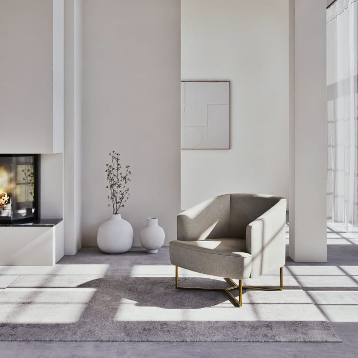 Idee d'arredo Un inverno color crema