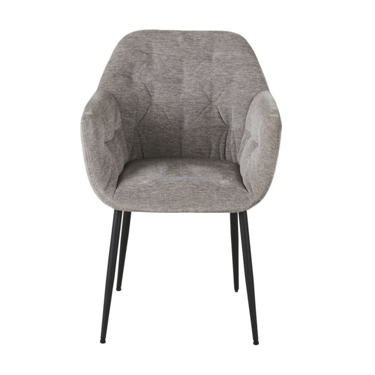 Set di 6 sedie SARA in mix cromatico grigio chiaro, bianco, 2 grigio scuro,  2 nero