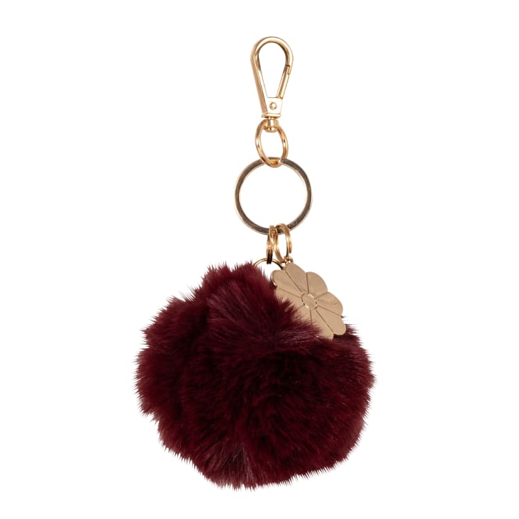 Porte-clés Pompon Chat Mignon - Lot De 3, Cuir PU Et Laine, Décoration Sac Ou Clés - 10