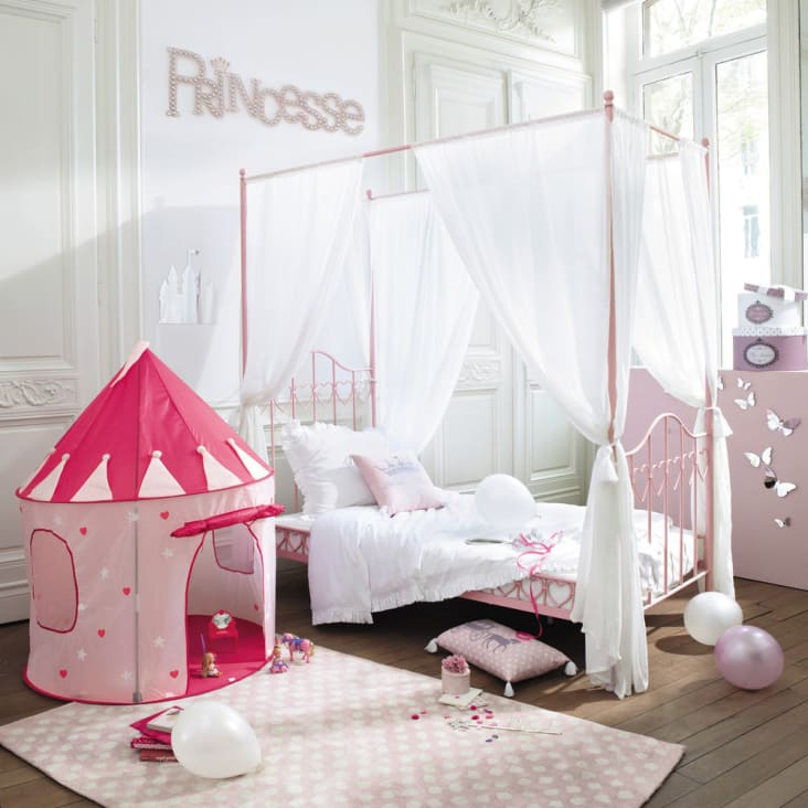 Roze Wanddecoratie 35x118-Princesse ambiance-5