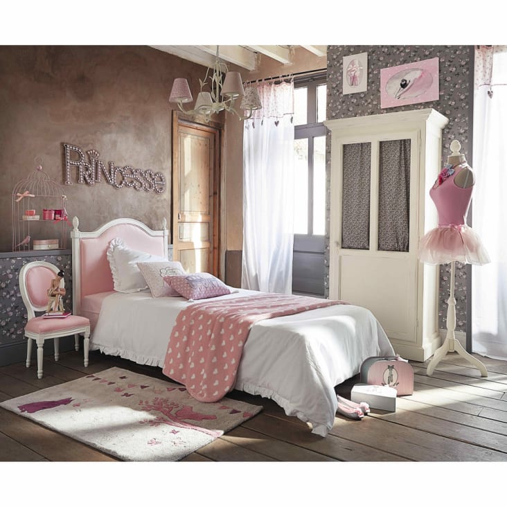 Roze Wanddecoratie 35x118-Princesse ambiance-6
