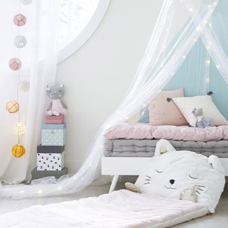 Coussin Kawaii en forme de patte de chat en peluche pour canapé, bureau,  décoration de chambre à coucher (blanc) : : Cuisine et Maison