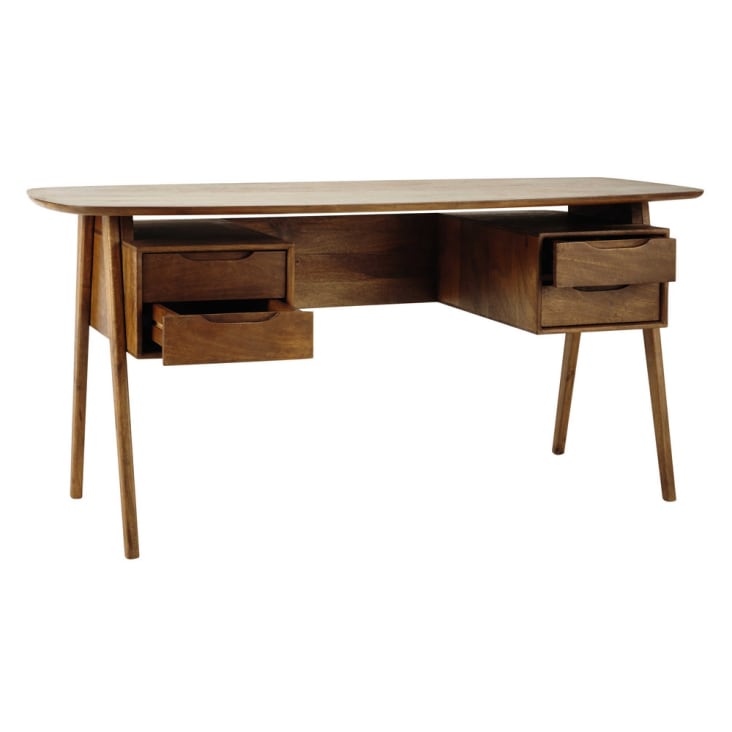 Schreibtisch im Vintage-Stil aus Mangoholz-Janeiro cropped-2