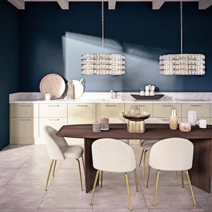 Boucle Maison Du Monde Sedie Tessuto Boucle Sedie Cucina Maison Du