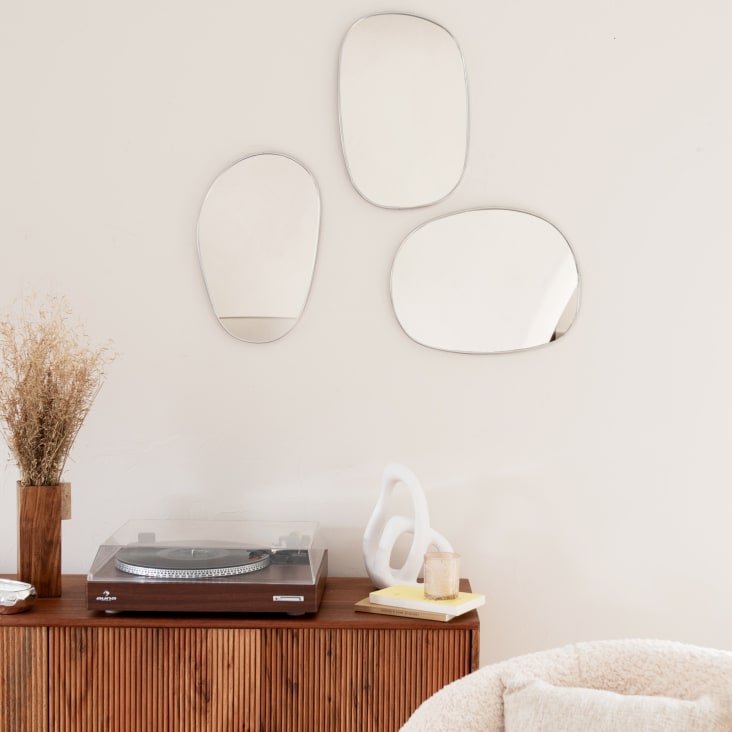 Marco Paul Interiors 3-teiliges Spiegel-Set Mit Sonnenschliff