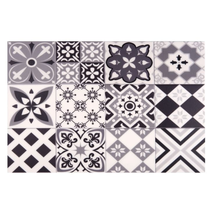 Set de table en vinyle motifs carreaux de ciment 30x45-NOVA