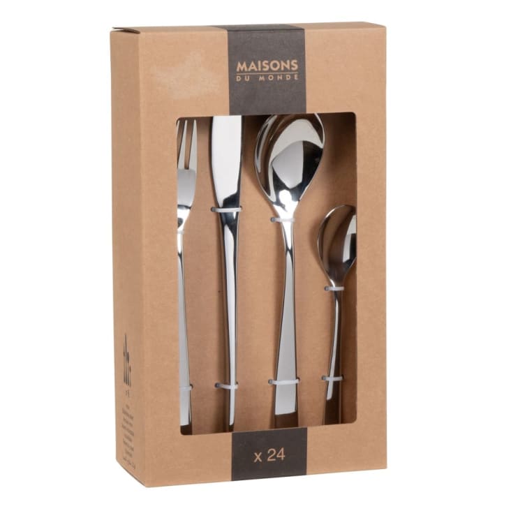 BOBIJOO Gioielli - Orecchini A Cerchio 20mm In Acciaio Inox Argentato (Confezione Regalo) - 2