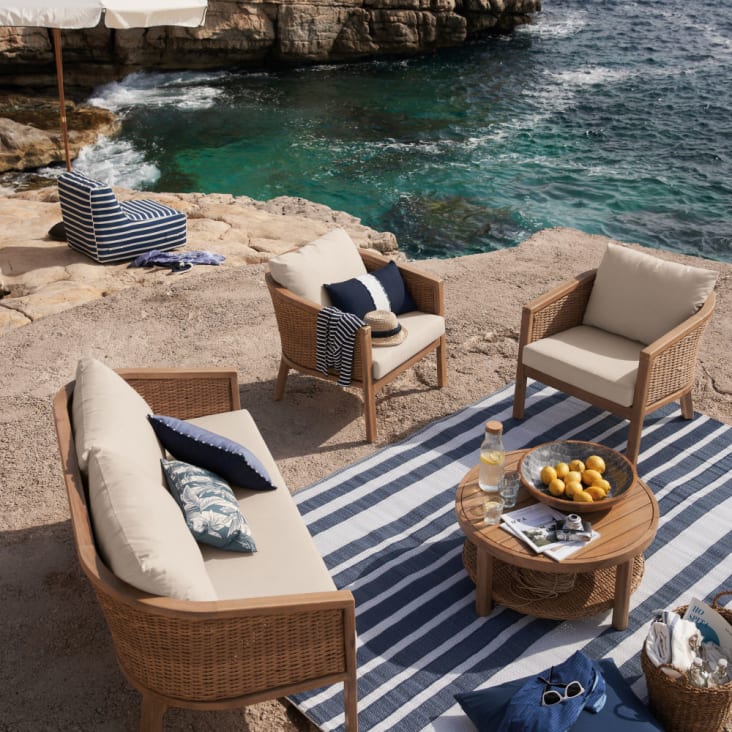 Sofa inflable para todo uso playa, camping, jardín