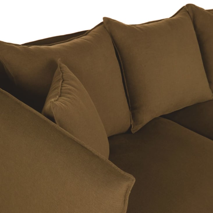 Petti Artigiani Italia Sofabezug Mikrofaser – 180x270 Cm, Schwarzes Palmenmuster, Waschbar, Vielseitig