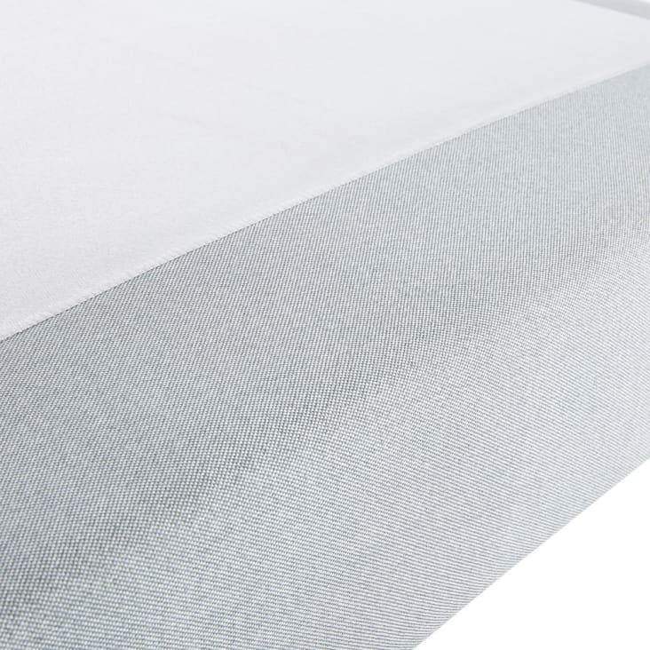 Sommier tapissier gris clair 90x200-Hubert detail-3