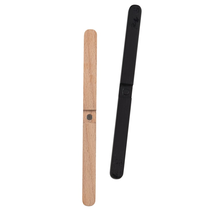 Schiaccianoci Geppetto In Legno Di Faggio E Acciaio - Artigianale Italiano, Per Noci E Nocciole