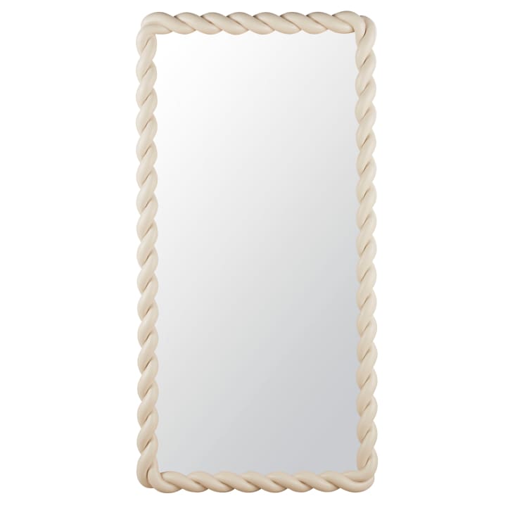 Specchio Da Parete Con Cornice, Forma Triangolare Asimmetrica, Dimensioni 45,7 X 52,1 Cm - 2