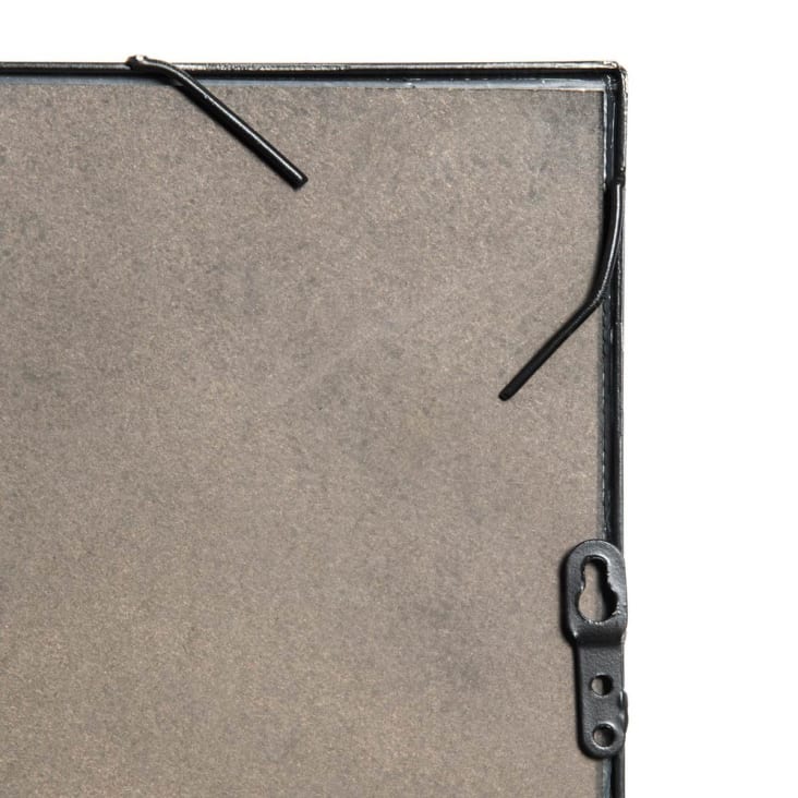 Specchio nero in metallo 90x90 cm-Tobias detail-5