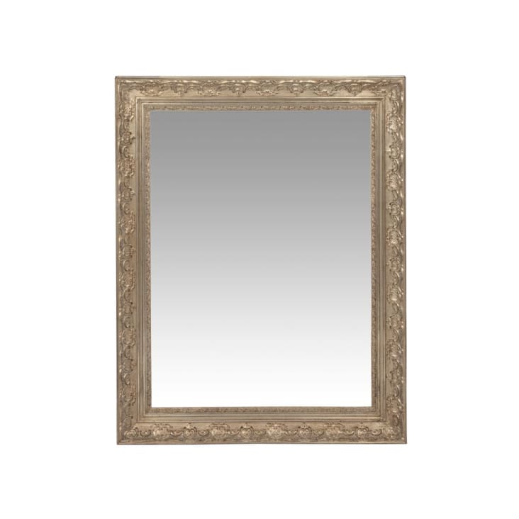 Specchio scolpito dorato, 70x90 cm-VALENTINE