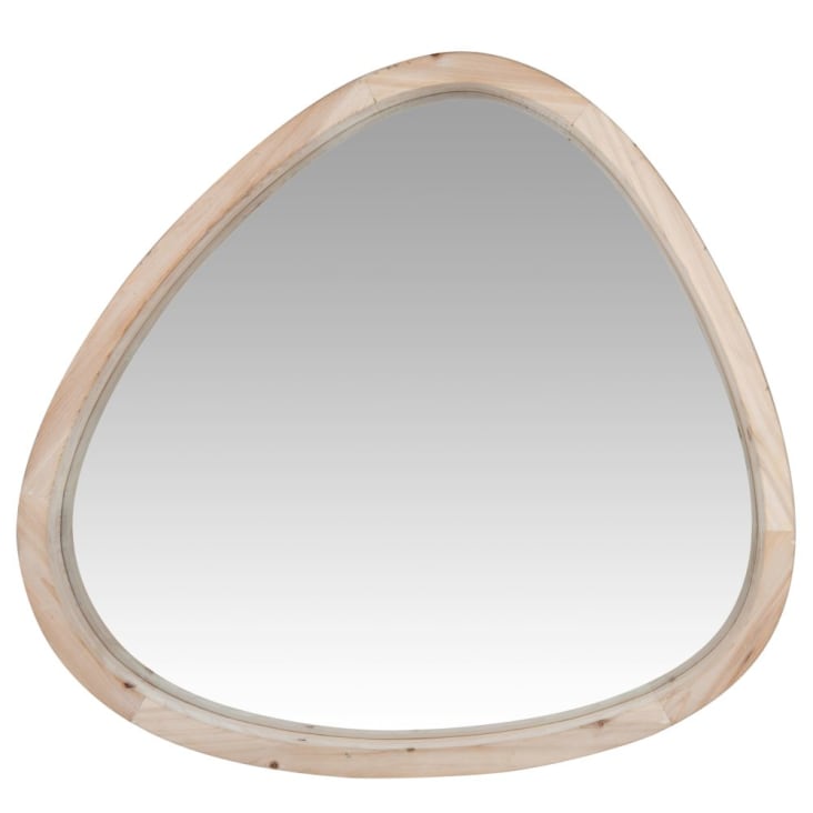 Spiegel mit Rahmen aus Tannenholz 75x70-AJAM