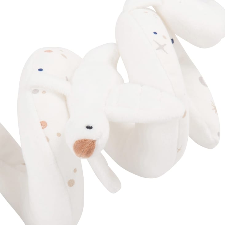 Spirale d activites bebe blanche beige et bleue Gabriel Maisons du Monde