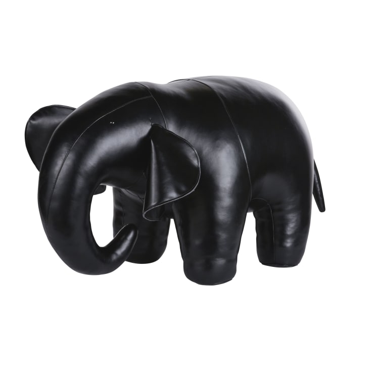 Statue éléphant noir H45-JULIAN