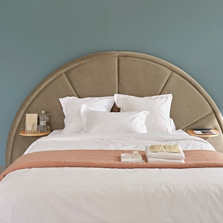 Taie d'oreiller hôtellerie en percale de coton blanc 50x70-Luce Business ambiance-4