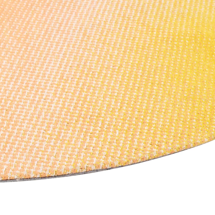 Tapete redondo tie-dye laranja e amarelo D120-LOUREIRO cropped-2