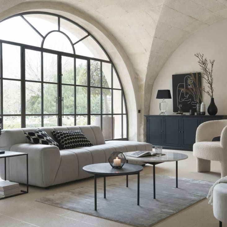 Tavoli sovrapponibili in marmo e metallo-Endor ambiance-6