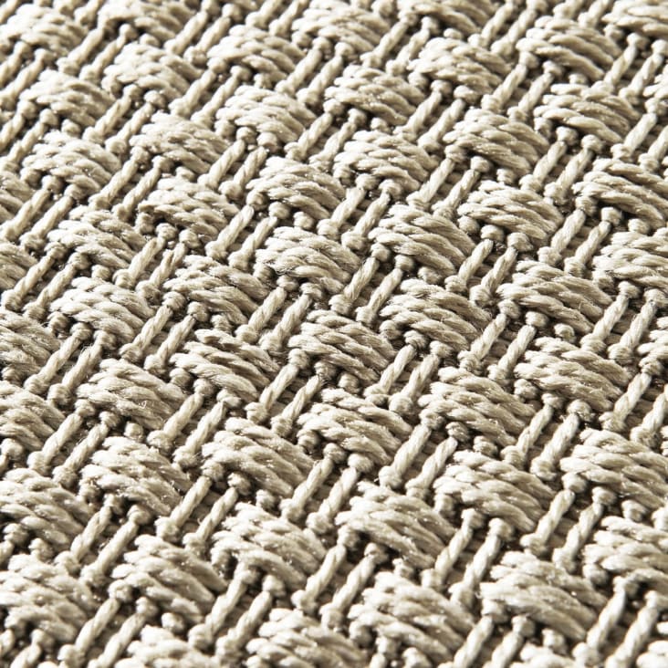 Teppich aus Polypropylen, grau, 180x270cm-Dotty cropped-2