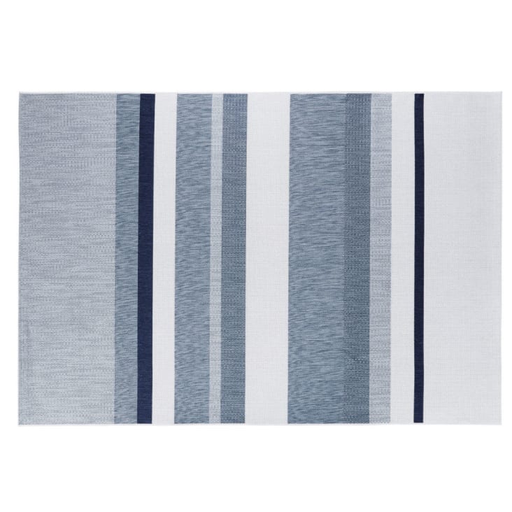 Teppich aus Polypropylen, grau und ecru, 160x230cm-GORA