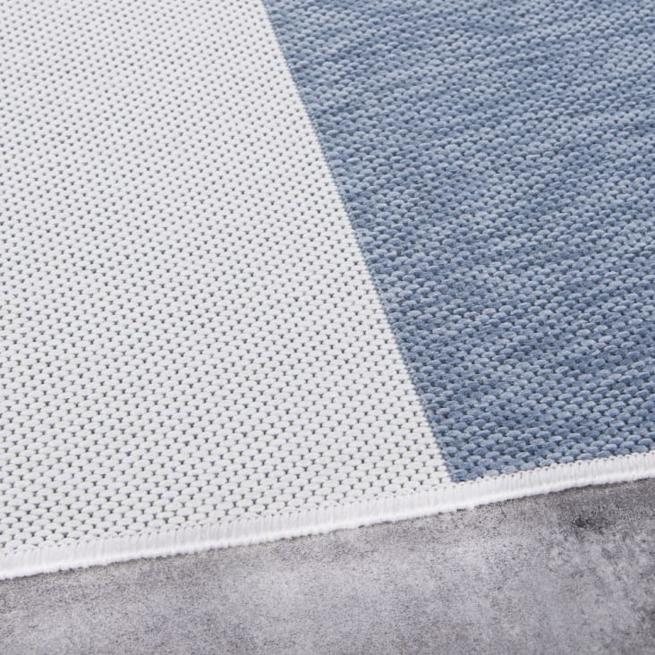 Teppich aus Polypropylen, grau und ecru, 160x230cm-GORA cropped-2