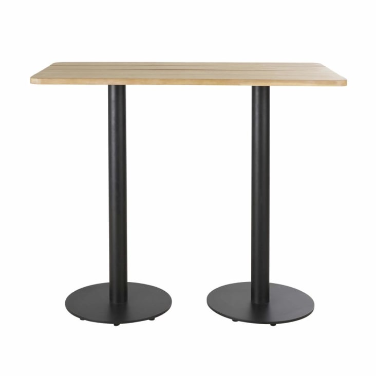 Tischplatte für gewerbliche Nutzung, rechteckig, Akazienholz, 4 Personen L 120cm-Element Business cropped-4