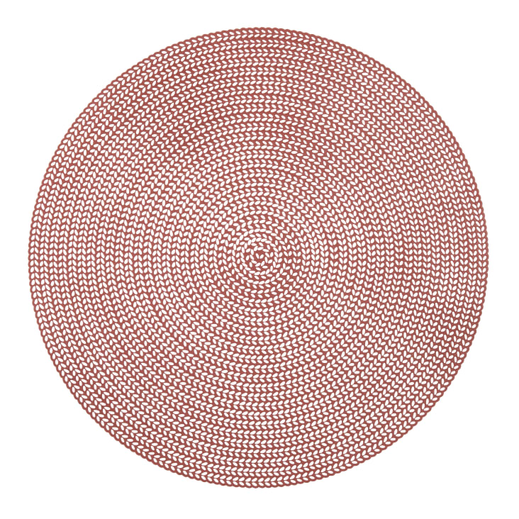 modern-twist - Tovaglietta all'Americana in Silicone, Colore: Bianco, Silicone, Argento, 40 x 30 x 1.123 cm