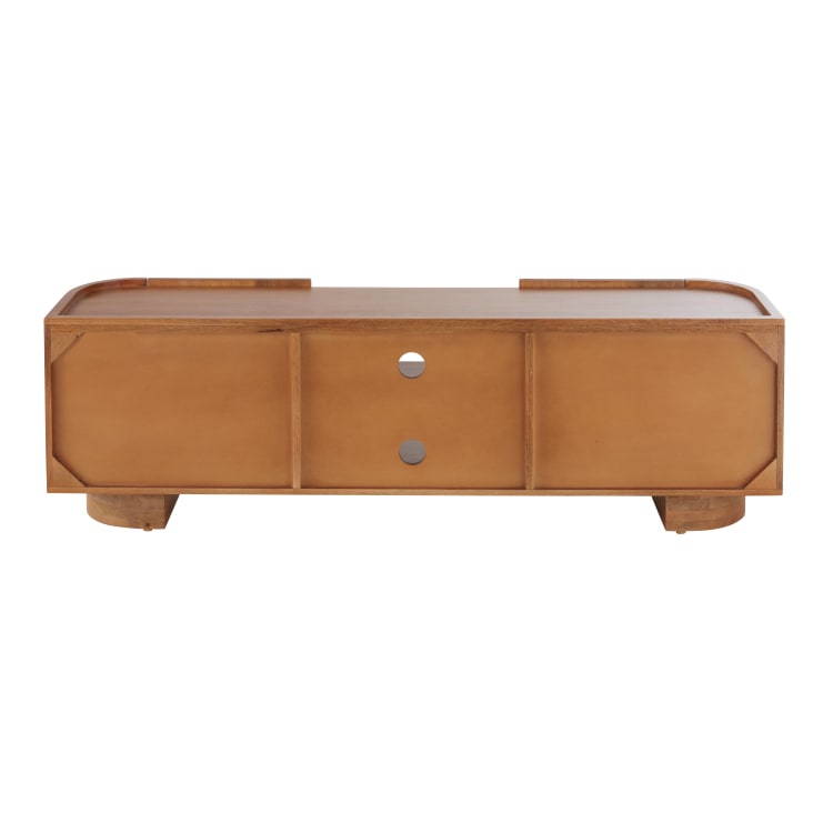 TV-meubel Zyan - Zwevend - MDF - 2 kleppen - 2 lades