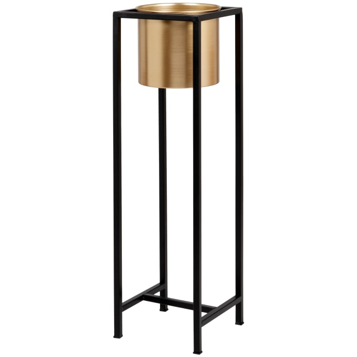 Leaf Deko-Übertopf Aus Metall In Kupferoptik – 24 Cm Breit, 18 Cm Hoch, Handgefertigt, Rustikal, Für Pflanzen Bis Topf ø 22 Cm, Nur Für Drinnen